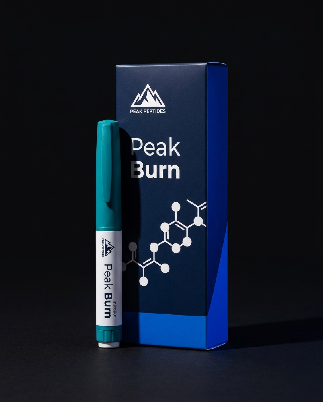 Peak Burn packaging